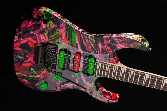 Ibanez RG570EX DNA Swirl Refinished
